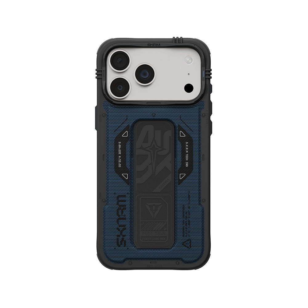 iPhone 18 Pro Max Kılıf SkinArma M-safe Şarj Özellikli Airbag Tasarımlı Standlı Phantom Kılıf
