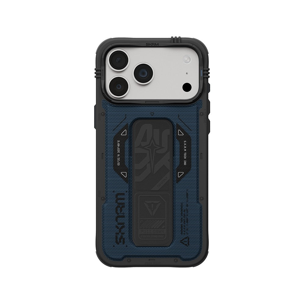 iPhone 18 Pro Max Kılıf SkinArma M-safe Şarj Özellikli Airbag Tasarımlı Standlı Phantom Kılıf