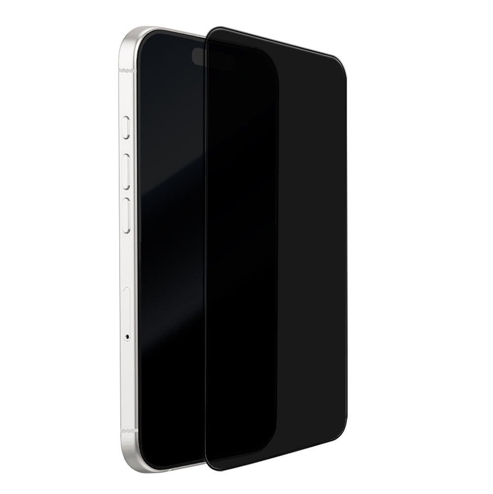 iPhone 18 Pro Max Mohseven M7 Privacy Sapphire Coating Temperli Cam Ekran Koruyucu + Kolay Uygulama Aparatı