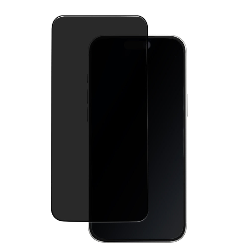 iPhone 18 Pro Mohseven M7 Privacy Sapphire Coating Temperli Cam Ekran Koruyucu + Kolay Uygulama Aparatı