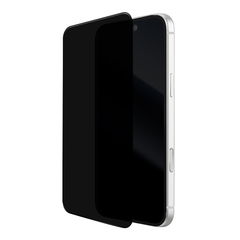 iPhone 18 Pro Mohseven M7 Privacy Sapphire Coating Temperli Cam Ekran Koruyucu + Kolay Uygulama Aparatı