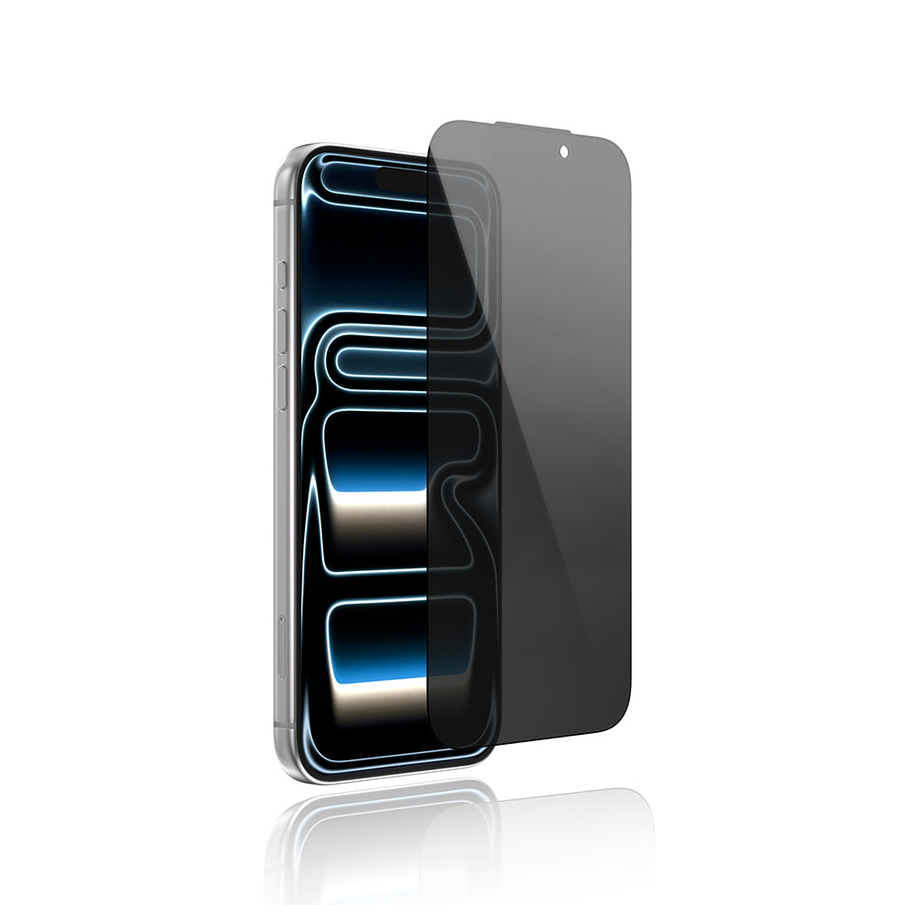 iPhone 18 Pro Youngkit AP 2.5D 360 Derece Privacy Temperli Cam Ekran Koruyucu + Kolay Uygulama Aparatı