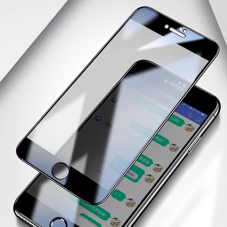 iPhone 6 Davin 5D Privacy Cam Ekran Koruyucu