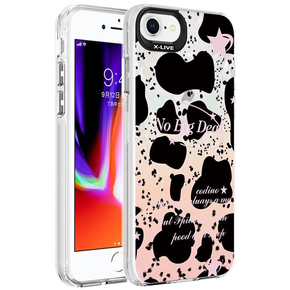 iPhone 7 Kılıf Mermer Desenli Zore Marbello Kılıf