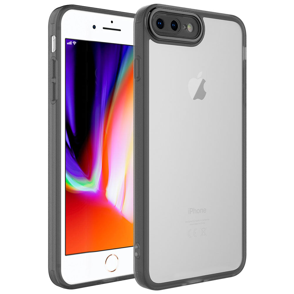iPhone 7 Plus Kılıf Kamera Korumalı Transparan Zore Post Kılıf