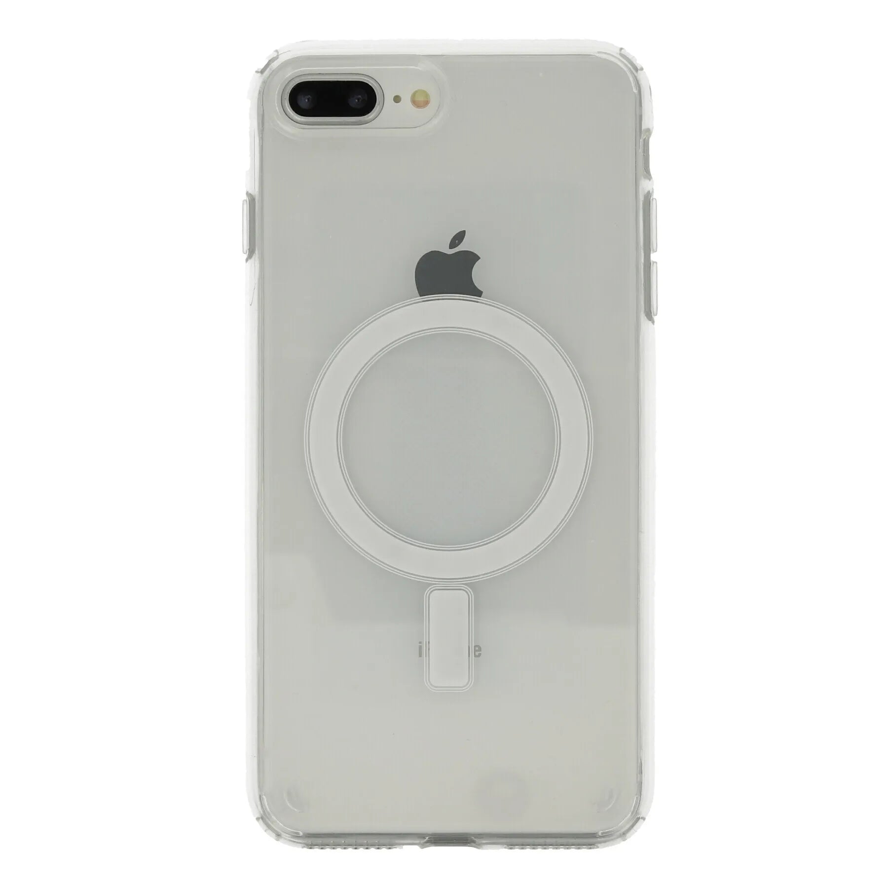 iPhone 7 Plus Kılıf Şeffaf Sert PC Zore Embos Kılıf
