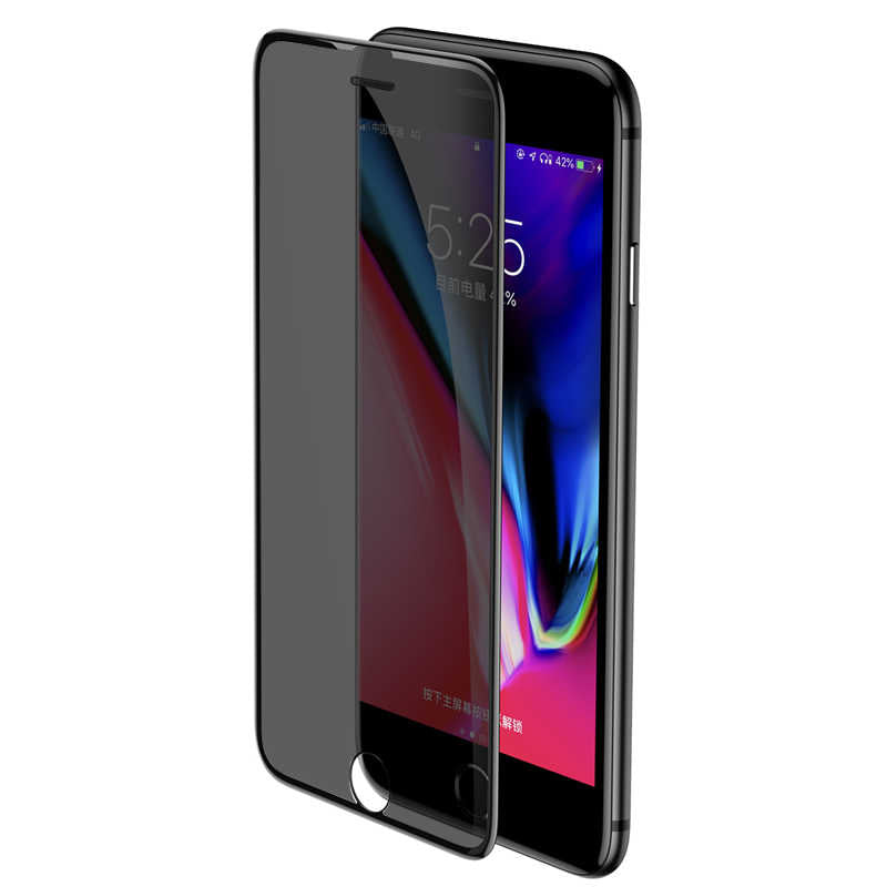 iPhone 7 Zore Anti-Dust Privacy Temperli Ekran Koruyucu