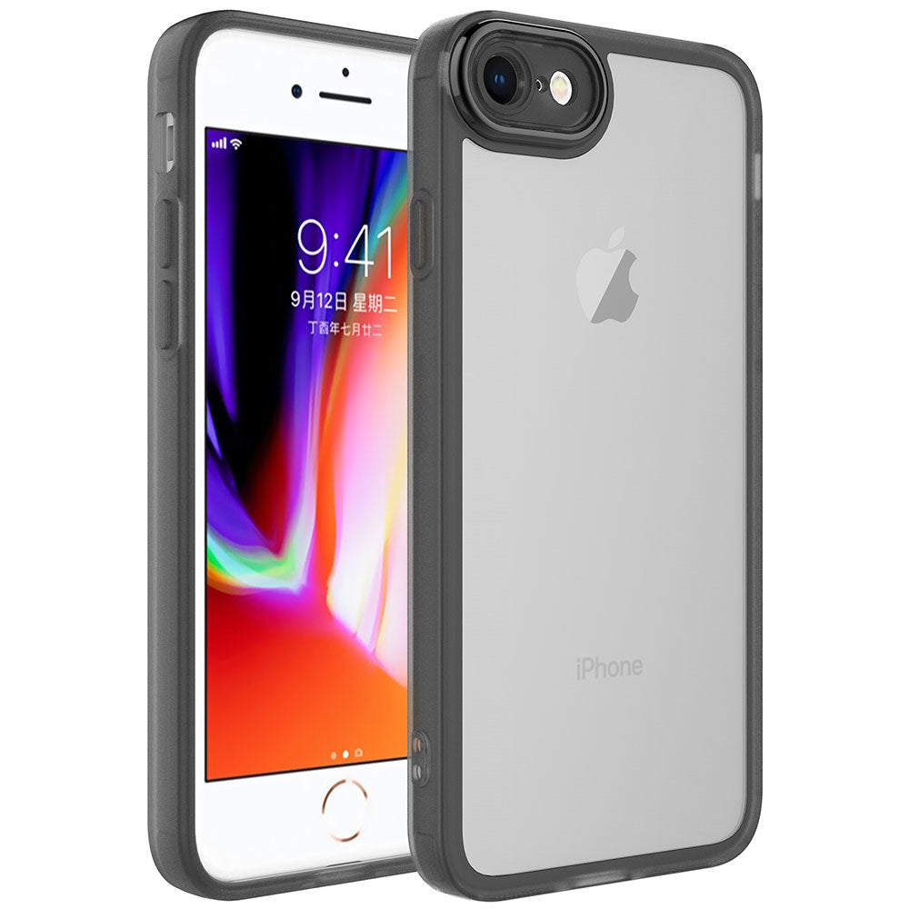 iPhone 8 Kılıf Kamera Korumalı Transparan Zore Post Kılıf