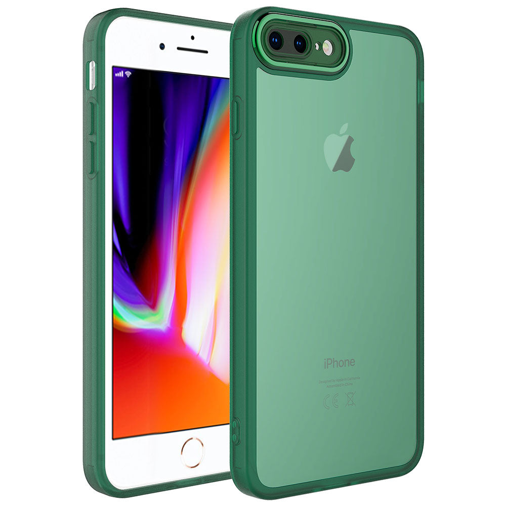 iPhone 8 Plus Kılıf Kamera Korumalı Transparan Zore Post Kılıf