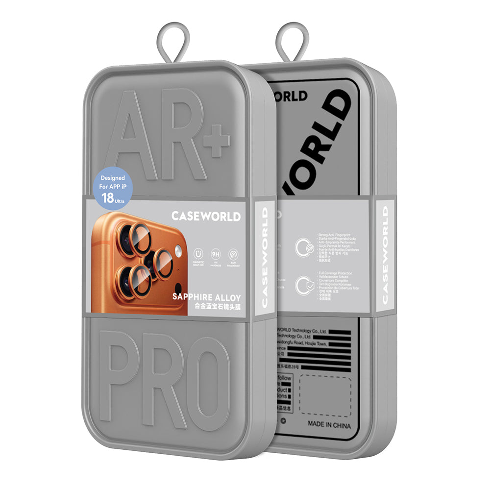 iPhone Duo CaseWorld Alloy One-Piece Serisi Anti Reflective Kamera Lens Koruyucu