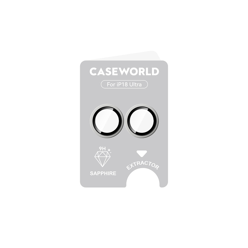 iPhone Duo CaseWorld Alloy One-Piece Serisi Anti Reflective Kamera Lens Koruyucu