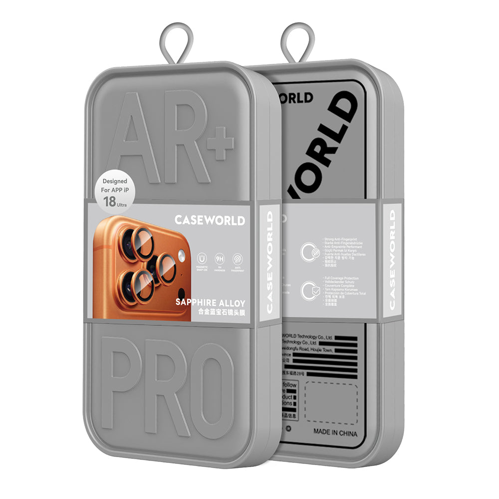 iPhone Duo CaseWorld Alloy One-Piece Serisi Anti Reflective Kamera Lens Koruyucu
