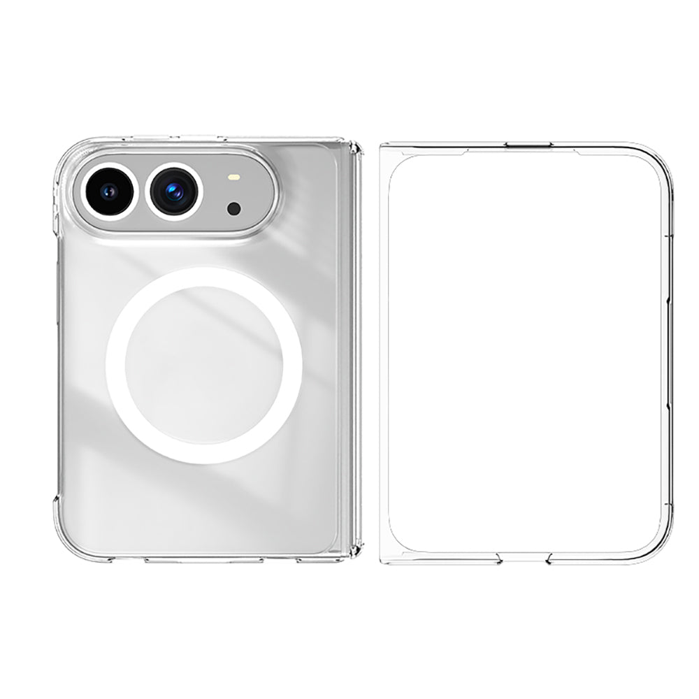 iPhone Duo Kılıf M-safe Şarj Özellikli Transparan Sert PC Wlons Pita Kılıf
