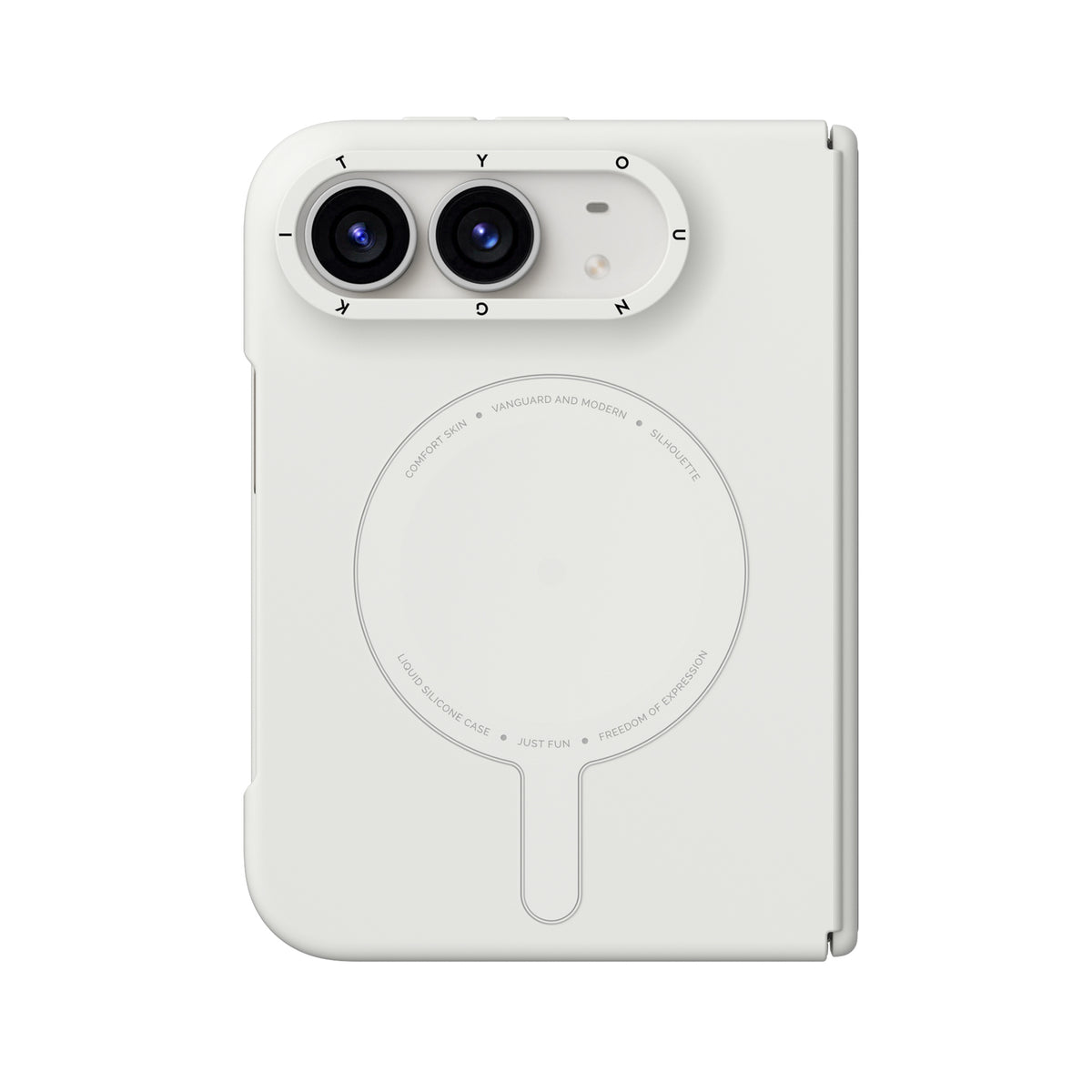 iPhone Duo Kılıf M-Safe Şarj Özellikli Youngkit Morandi Serisi Kılıf