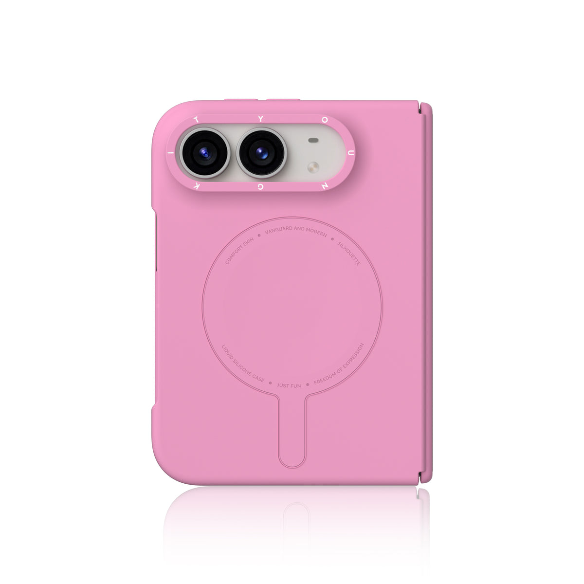 iPhone Duo Kılıf M-Safe Şarj Özellikli Youngkit Morandi Serisi Kılıf