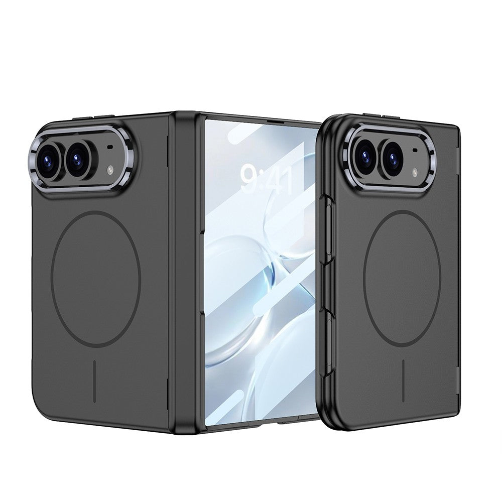 iPhone Duo Kılıf M-safe Şarj Özellikli Zore Kıpta KPT-14 Sert PC Kılıf