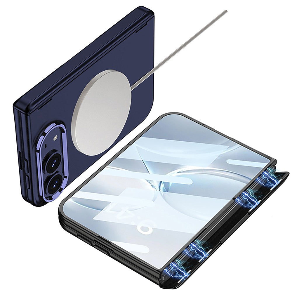 iPhone Duo Kılıf M-safe Şarj Özellikli Zore Kıpta KPT-14 Sert PC Kılıf