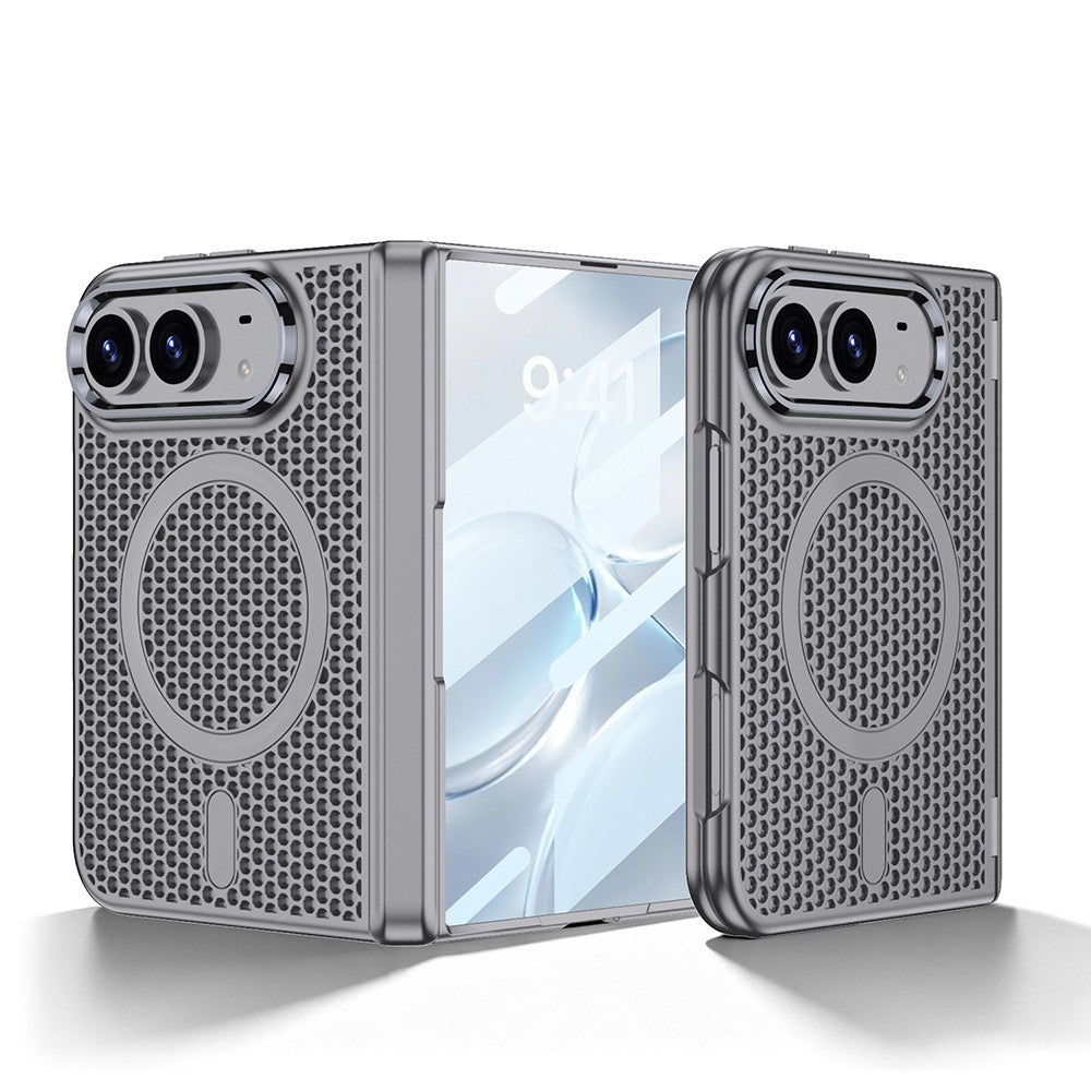 iPhone Duo Kılıf M-safe Şarj Özellikli Zore Kıpta KPT-15 Sert PC Kılıf
