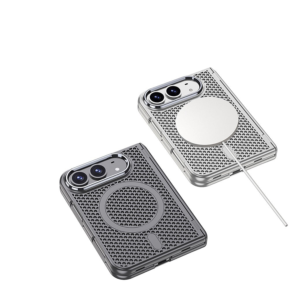 iPhone Duo Kılıf M-safe Şarj Özellikli Zore Kıpta KPT-15 Sert PC Kılıf
