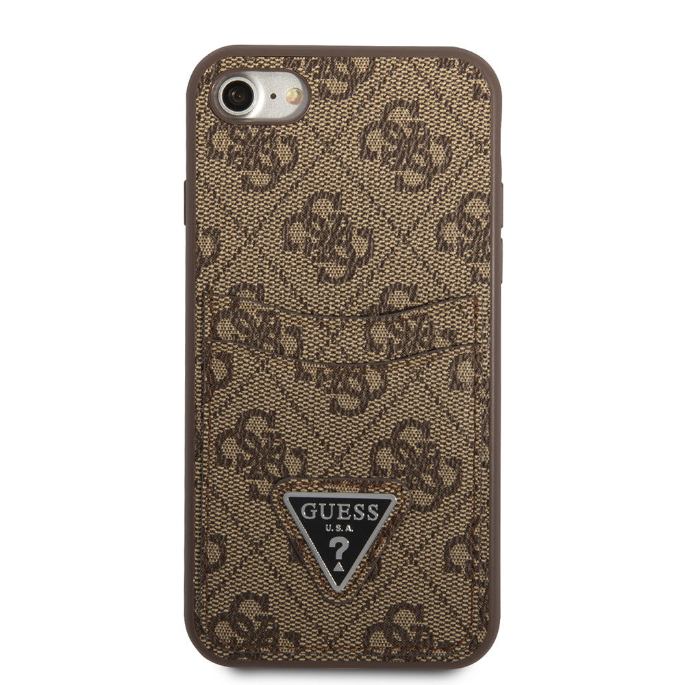 iPhone SE 2020 Kılıf GUESS Çift Kart Bölmeli Kılıf