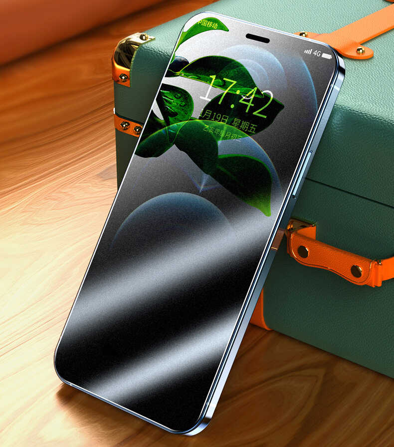 iPhone SE 2020 Zore Rika Premium Privacy Temperli Cam Ekran Koruyucu