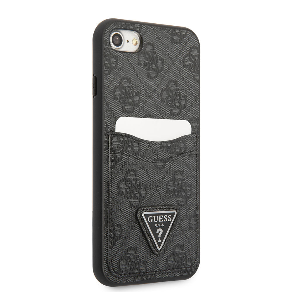 iPhone SE 2022 Kılıf GUESS Çift Kart Bölmeli Kılıf