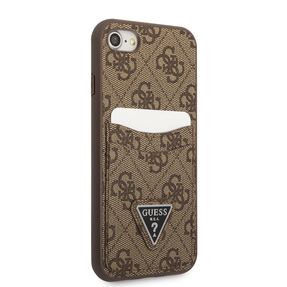 iPhone SE 2022 Kılıf GUESS Çift Kart Bölmeli Kılıf