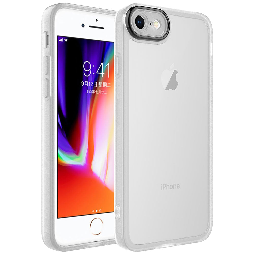 iPhone SE 2022 Kılıf Kamera Korumalı Transparan Zore Post Kılıf