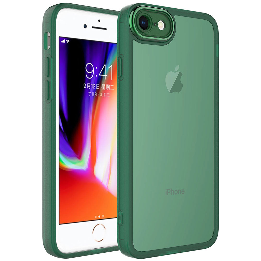 iPhone SE 2022 Kılıf Kamera Korumalı Transparan Zore Post Kılıf