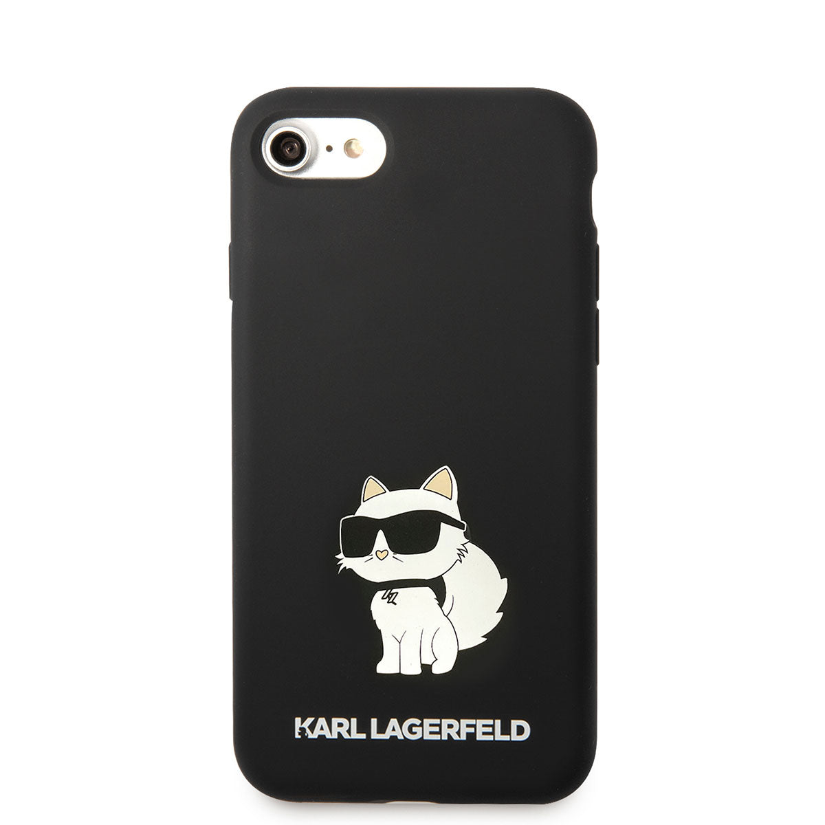 iPhone SE 2022 Kılıf Karl Lagerfeld Silikon Choupette Dizayn Kılıf