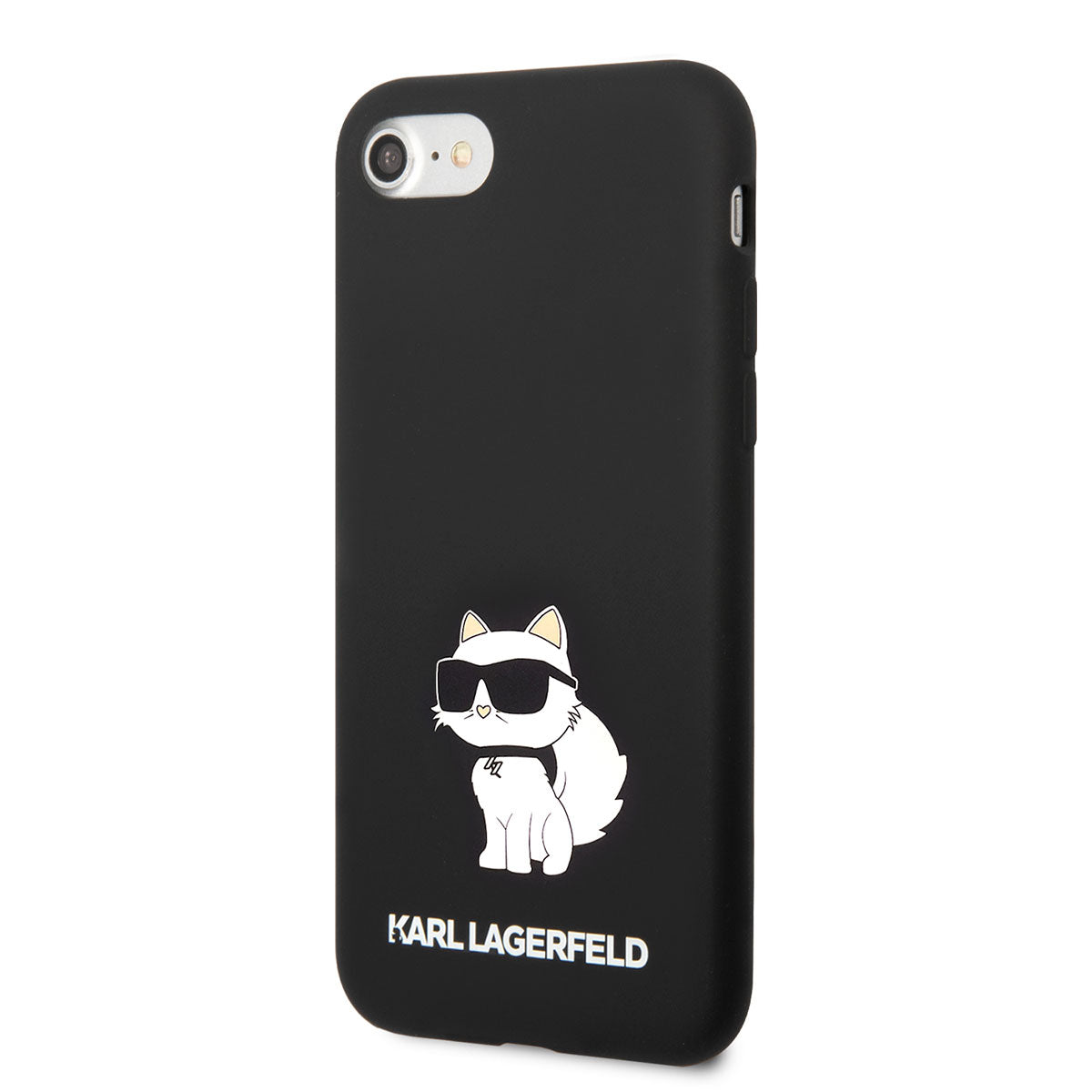 iPhone SE 2022 Kılıf Karl Lagerfeld Silikon Choupette Dizayn Kılıf