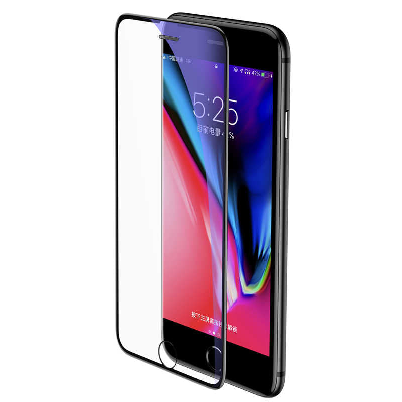 iPhone SE 2022 Zore Anti-Dust Glass Temperli Ekran Koruyucu