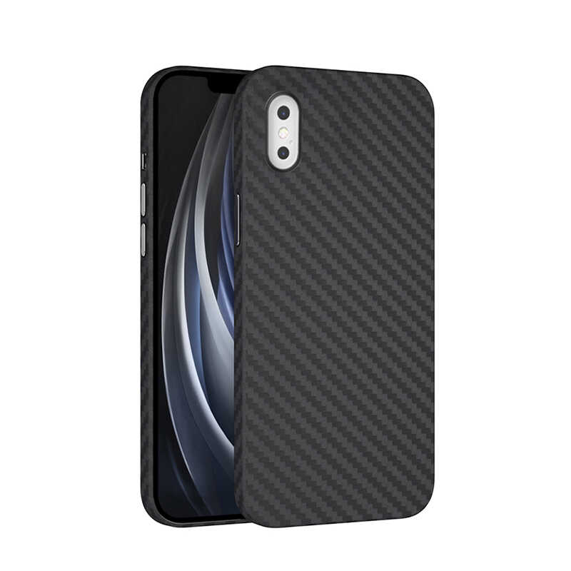 iPhone X Kılıf Wiwu Skin Carbon PP Kılıf