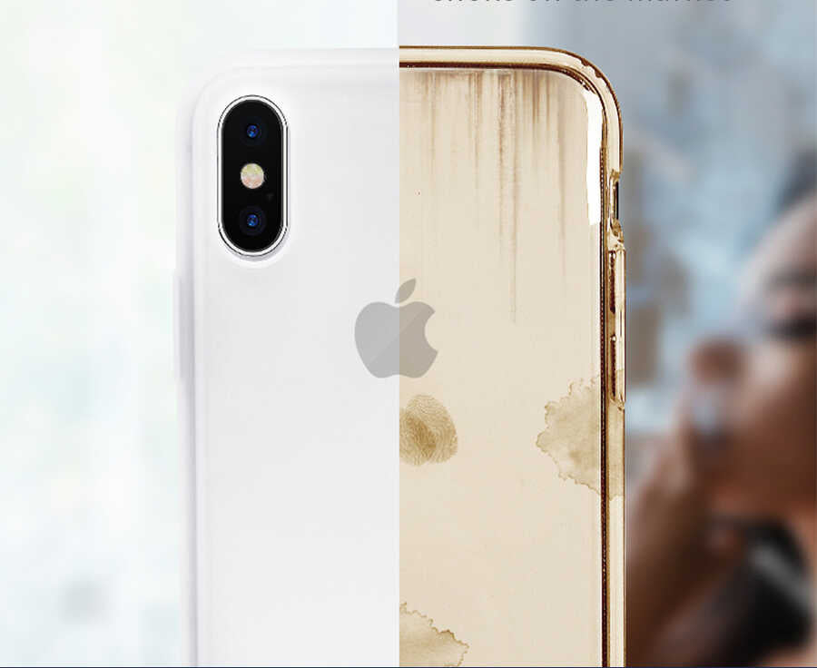 iPhone X Kılıf Wiwu Skin Nano PP Kılıf