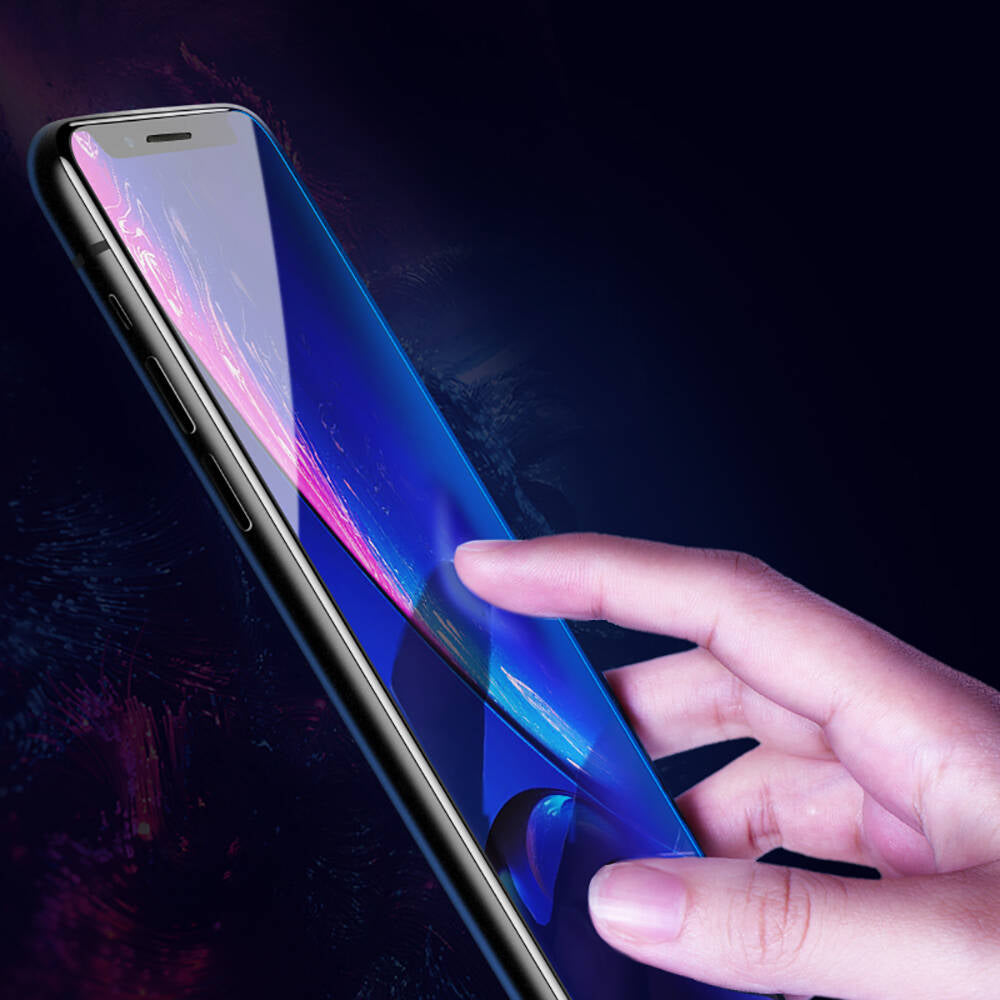iPhone XR 6.1 Hidrofobik Ve Oleofobik Özellikli Benks Air Shield Ekran Koruyucu 10"lu Paket