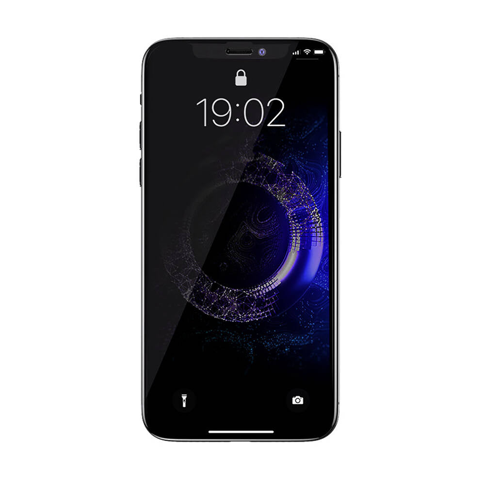 iPhone XR 6.1 Hidrofobik Ve Oleofobik Özellikli Benks Privacy Air Shield Ekran Koruyucu 10'lu Paket