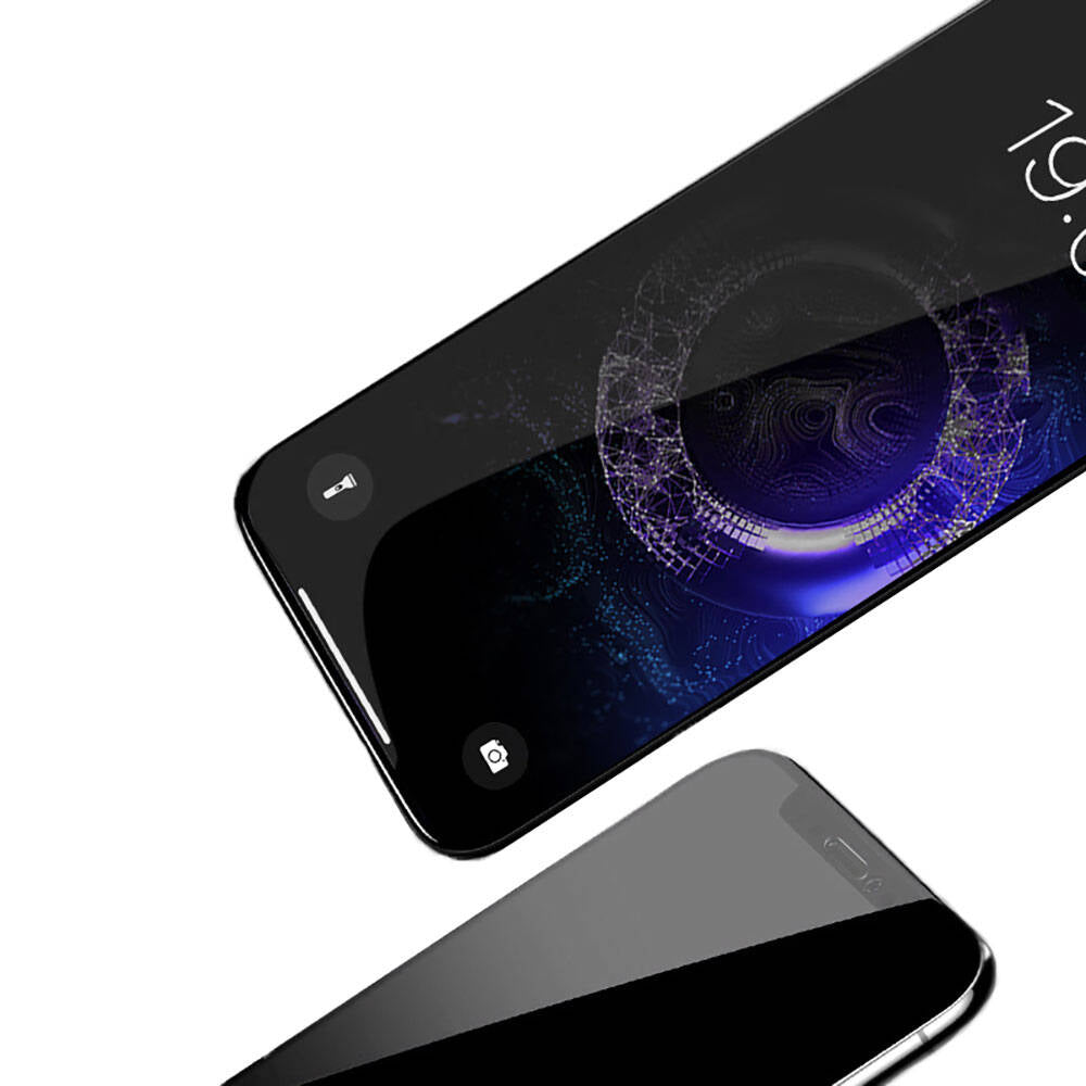 iPhone XR 6.1 Hidrofobik Ve Oleofobik Özellikli Benks Privacy Air Shield Ekran Koruyucu 10'lu Paket