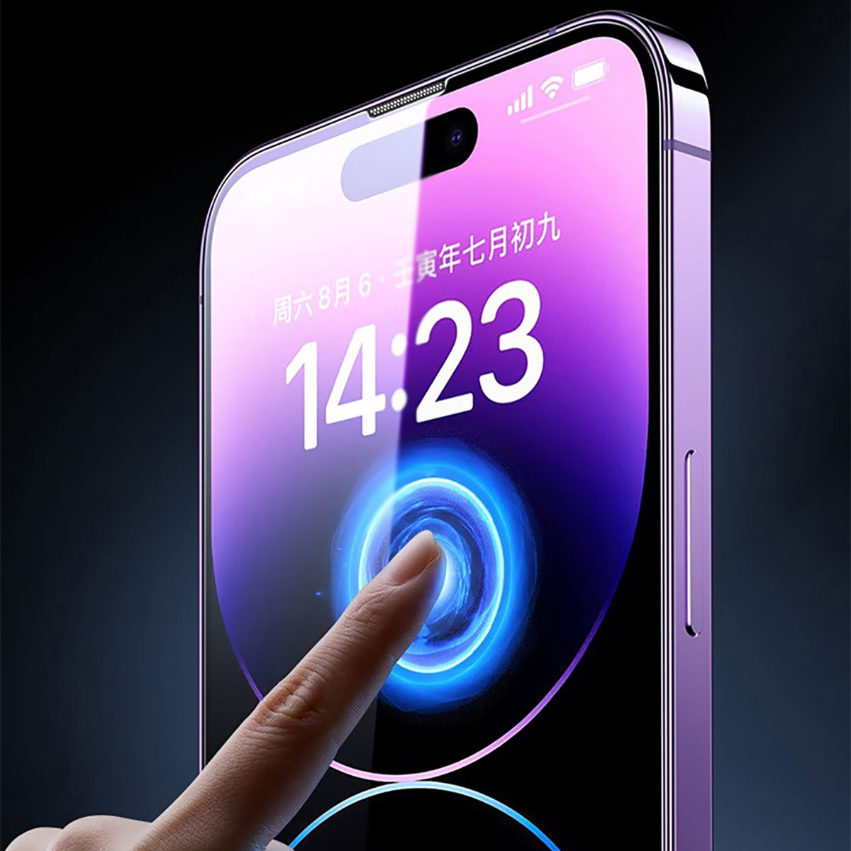 iPhone XS 5.8 Wiwu iVista Screen Matte Ultra Güçlü Temperli Mat Ekran Koruyucu