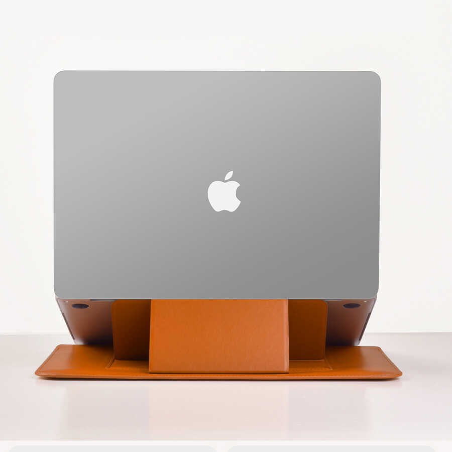 Macbook 13.3' Air 2020 A2337 Wiwu Macbook Skin Pro Portable Stand Kılıf