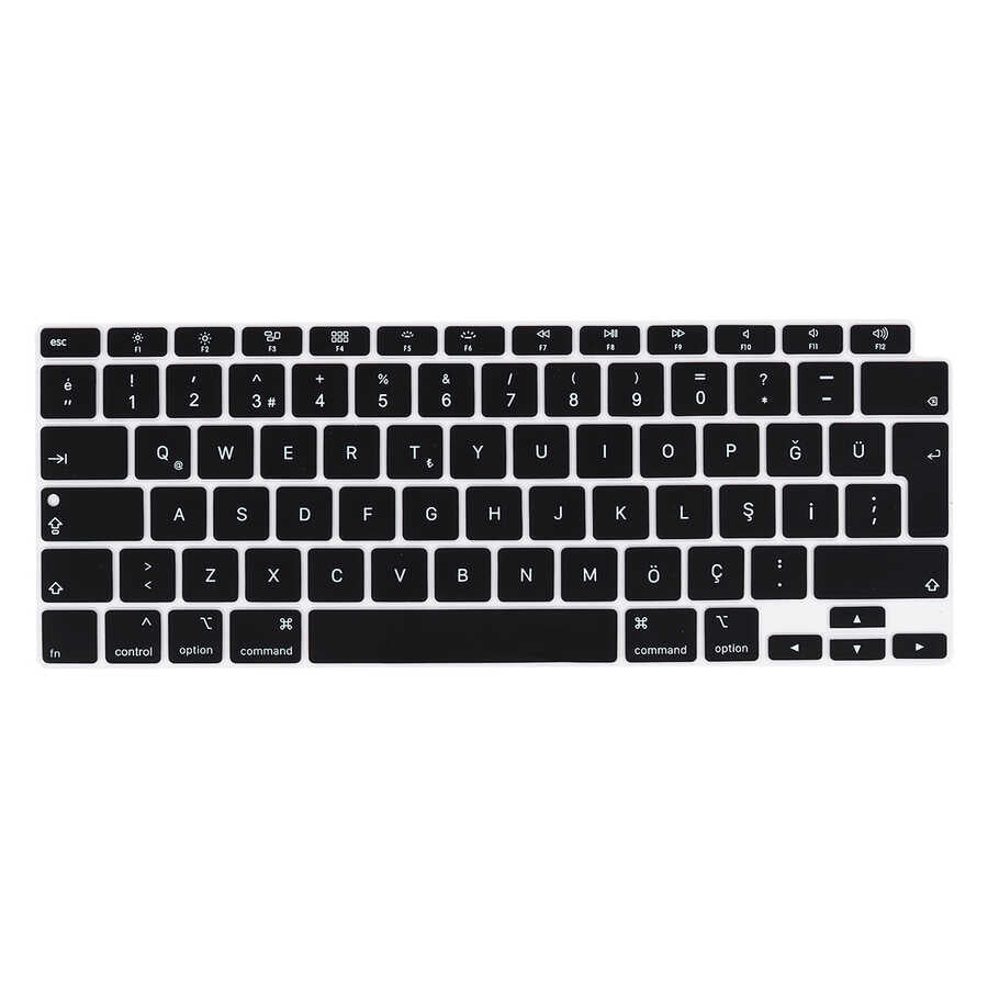 Macbook 13.3' Air 2020 A2337 Zore Klavye Koruyucu Silikon Ped