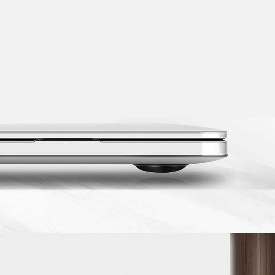 Macbook 13.6' Air 2022 M2 Wiwu Ultra İnce Sararmayan Şeffaf MacBook Crystal iShield Kılıf