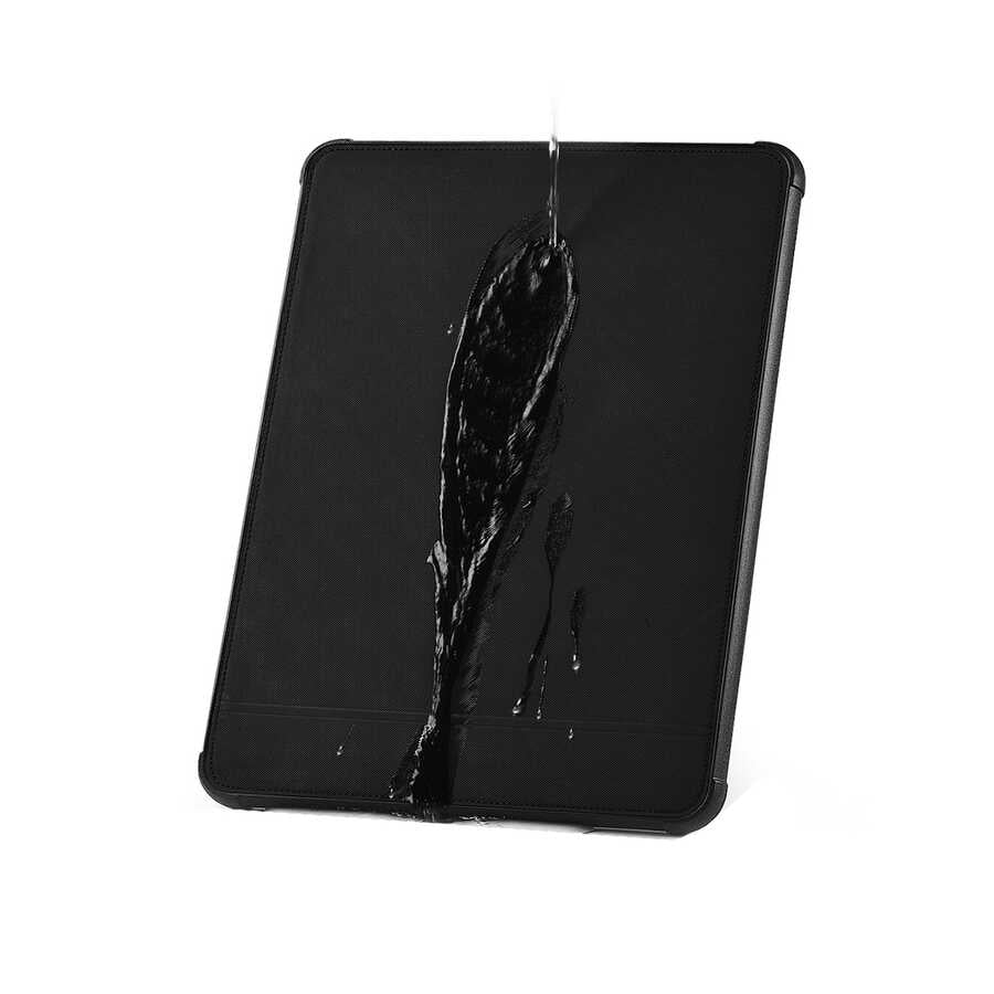 Macbook 14.2' 2021 Wiwu Defender Stand Case Taşınabilir Standlı Magnetik PU Laptop Çantası