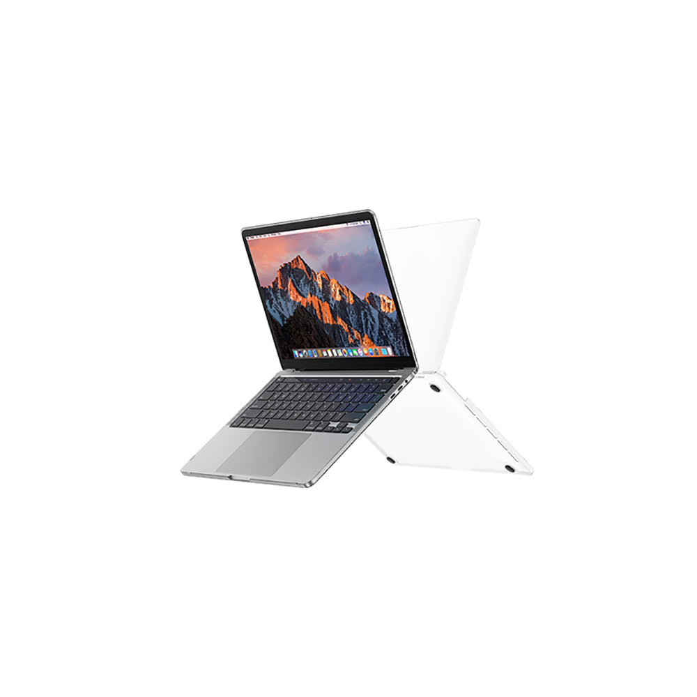 Macbook Neo 13' A3404 Wiwu DNK-502 Ultra İnce Sararmayan Şeffaf MacBook Crystal Shield Kılıf