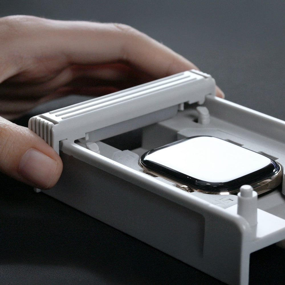 Watch 10 42mm Amazingthing Radix Protective Parmak İzi Bırakmayan HD Ekran Koruyucu Film + Kolay Uygulama Aparatı