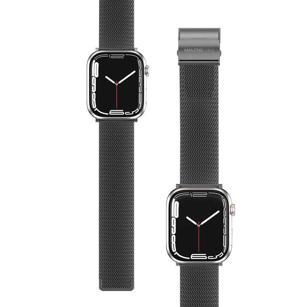 Watch 10 42mm Amazingthing Titan Metal Hasır Kordon