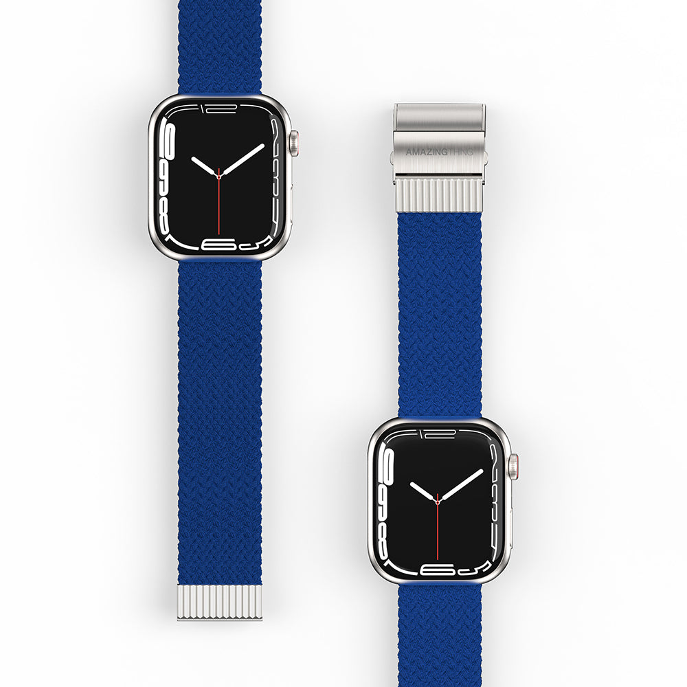 Watch 10 42mm Amazingthing Titan Weave Örgü Sport Kordon