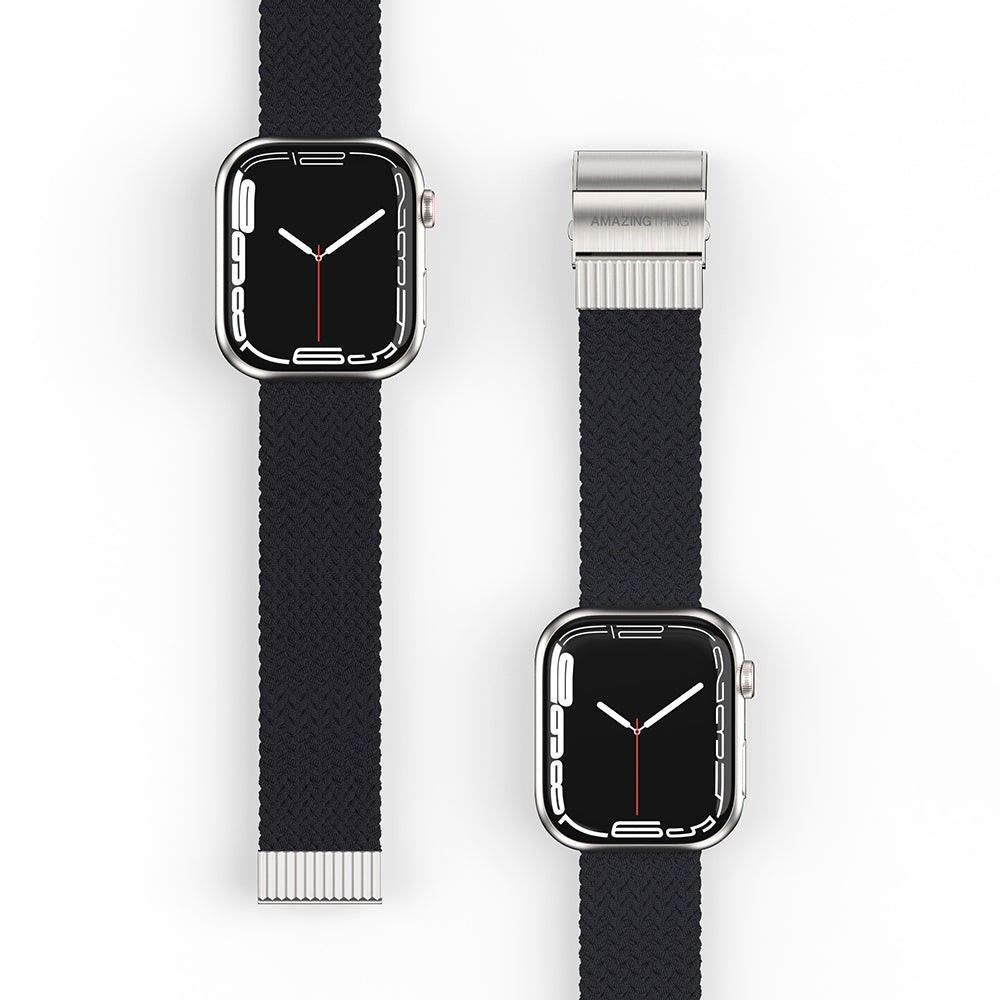 Watch 10 42mm Amazingthing Titan Weave Örgü Sport Kordon