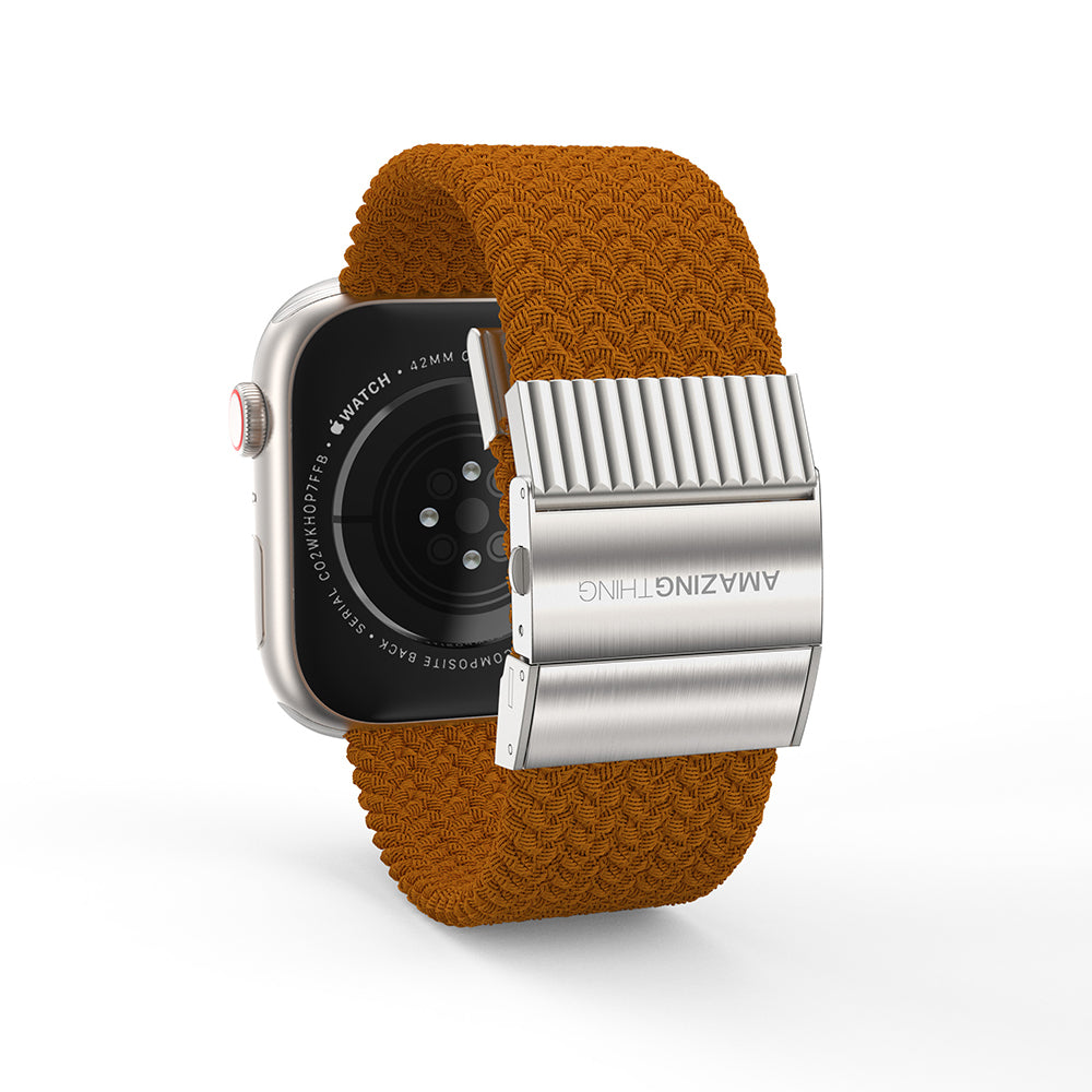 Watch 10 42mm Amazingthing Titan Weave Örgü Sport Kordon
