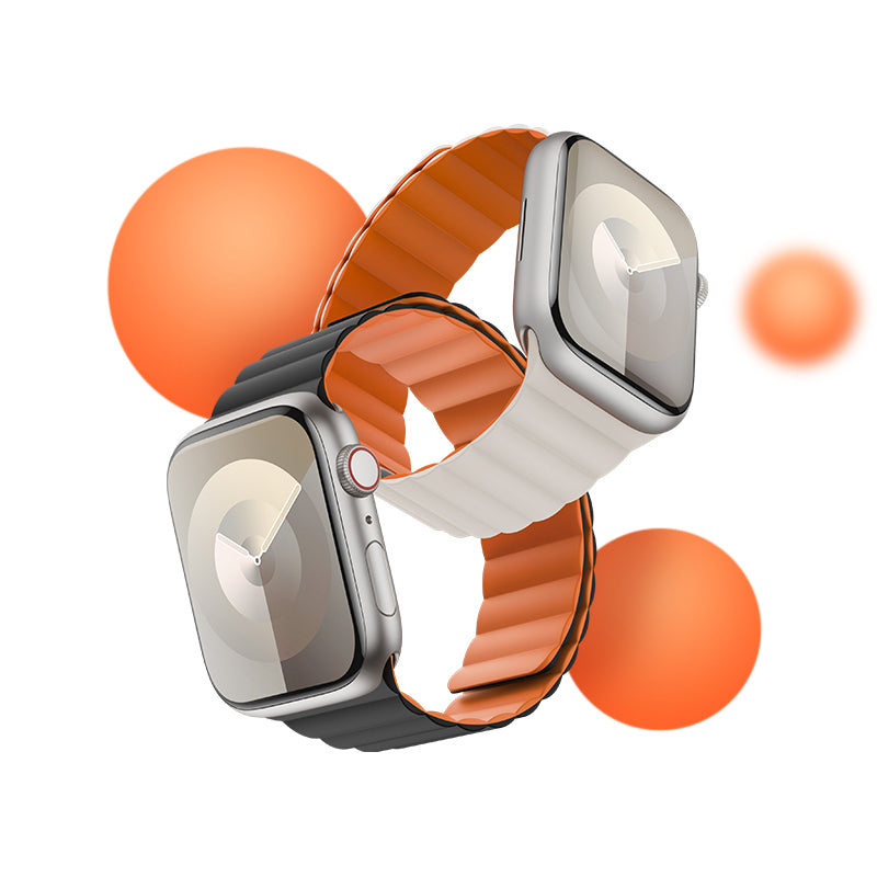 Watch 10 42mm Benks Magnetik Tak Çıkar Silikon Strap Kayış