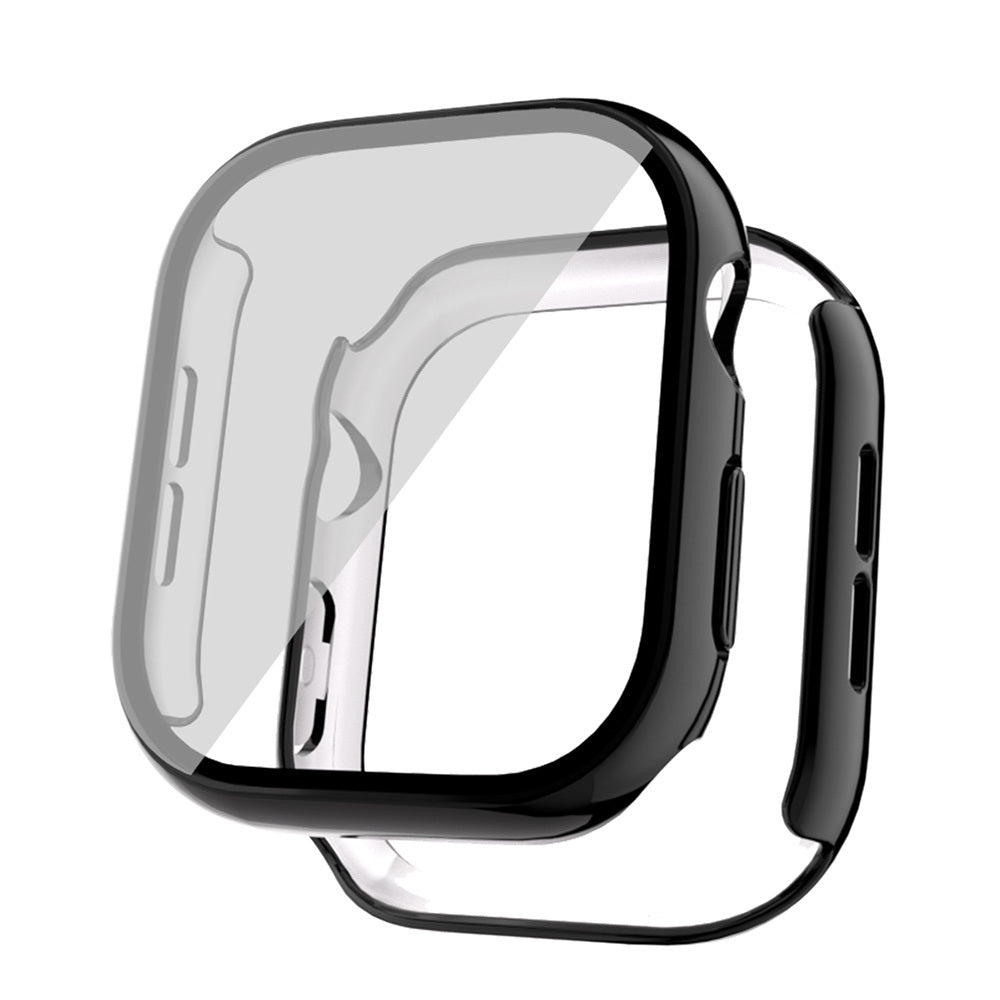 Watch 10 42mm Sert PC Kasa Electroplatink Çerçeveli Ekran Koruyucu Zore Watch Gard 36